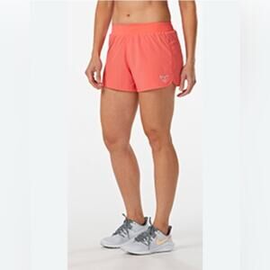 KORSA Lined Running Shorts Orange Small
